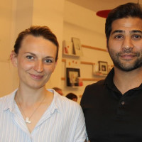 Versprechen verstärkte Aktivitäten für die Partei vor Ort in Neuburg: Der wiedergewählte SPD-Ortsvorsitzende Waheed Niaz und seine frisch bestellte Stellvertreterin Helena Schlusnus